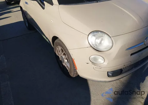 2012 Fiat 500 Pop z USA, uszkodzony, nr VIN 3C3CFFARXCT131184